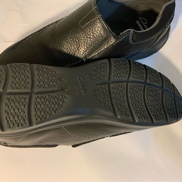 Clarks Collection Men\'s Loafers Black Soft Cushion Ortholite Size 11 M main image 7